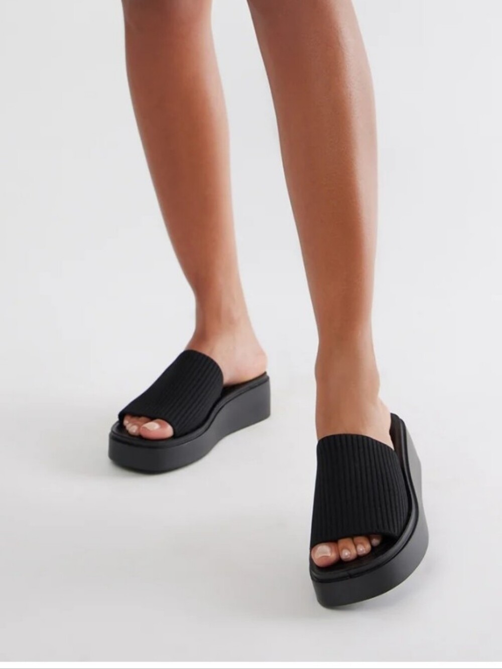 Soda Farley Platform Sandals